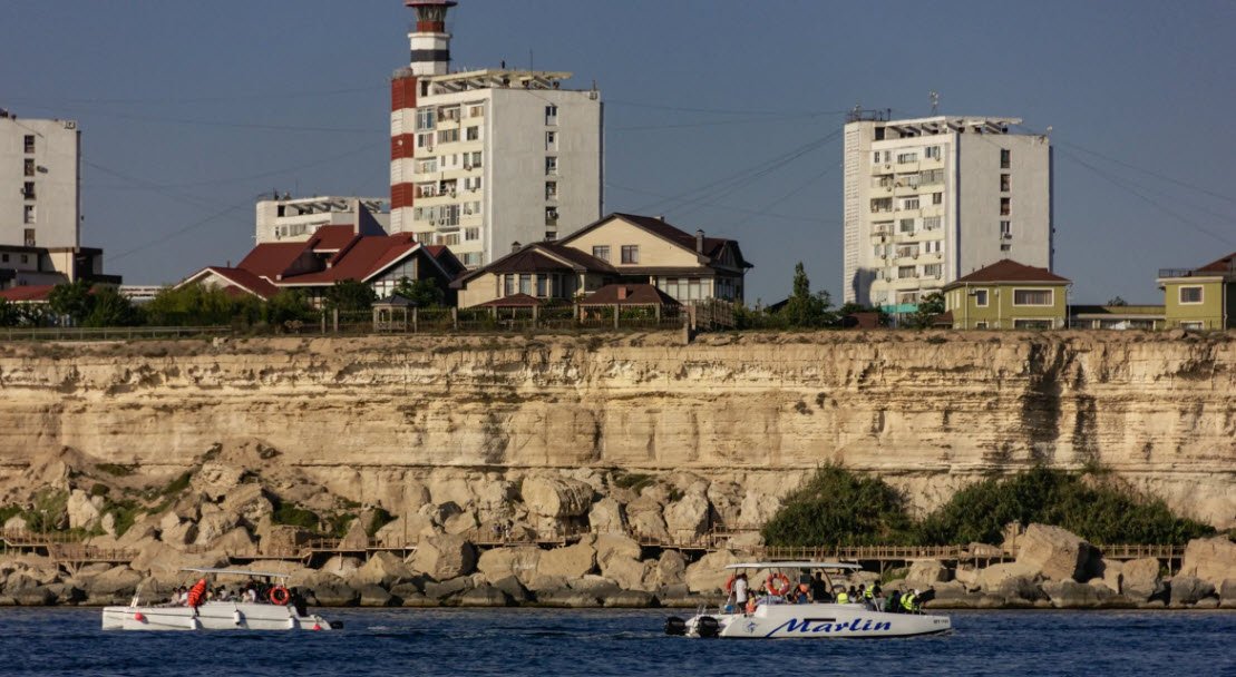 Caspian Sea Coast (Aktau), Mangystau Region, Kazakhstan
